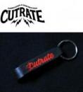 CUTRATE KEY HOLDER BLACK(カットレート・キーホルダー・ブラック)