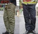 AT-DIRTY QUILTING PANTS  BLACK/OLIVE(アットダーティ-・キルティングパンツ・ブラック/オリーブ)