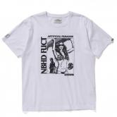 【SALE 30%OFF】FUCT SSDD NHFU-2/C-TEE.SS 44602 WHITE/BLACK(ファクト×ネーバーフッド・Tシャツ・ホワイト/ブラック)