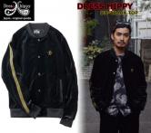 DRESS HIPPY TRACK TOP BLACK(ドレスヒッピー・トラックトップ・ブラック)