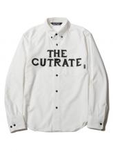 CUTRATE L/S OXFORD B,D SHIRT.WHITE(カットレート・オックスフォードボタンダウンシャツ・ホワイト)