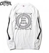 CUTRATE  CAN YOU PARTY L/S T-SHIRT WHITE(カットレート・キャンユーパーティーロングスリーブTシャツ・ホワイト)