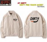 AT-DIRTY DIRTY FIRE COACH JACKET NATURAL(アットダーティー・ダーティーファイヤーコーチジャケット・ナチュラル)