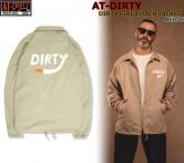 AT-DIRTY DIRTY FIRE COACH JACKET BEIGE(アットダーティー・ダーティーファイアコーチジャケット・ベージュ)