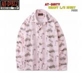 AT-DIRTY READY L/S SHIRT  PINK(アットダーティー・レディーロングスリーブシャツ・ピンク)