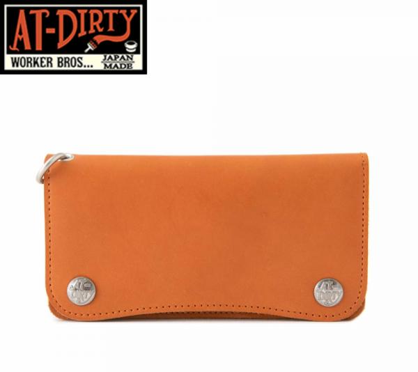 AT-DIRTY TRUCKER'S WALLET CAMEL(アットダーティー・トラッカー