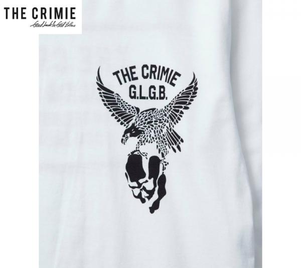 CRIMIE EAGLE LONG T-SHIRT・WHITE (クライミー・イーグルロングスリーブTシャツ・ホワイト)