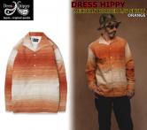 DRESS HIPPY MEXICAN BORDER L/S SHIRT ORANGE(ドレスヒッピー・メキシカンボーダーロングスリーブシャツ・オレンジ)