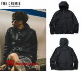 CRIMIE HOOD COACHES JACKET BLACK(クラミー・フードコーチジャケット・ブラック)