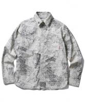 FUCT SSDD MAP PATTERN SHIRT 48103(ファクト・マップパターンシャツ)