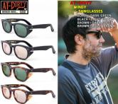 AT-DIRTY WINDY GLASSES  BLACK×DARK GREEN/BLACK×LIGHT BROWN/BROWN×DARK GREEN/BLACK×BROWN×LIGHT BROWN(アットダーティー・ウィンディーグラシス サングラス・ブラック×ダークグリーン/ブラック×ライトブラウン/ブラウン×ダークグリーン/ブラウン×ライトブラウン)
