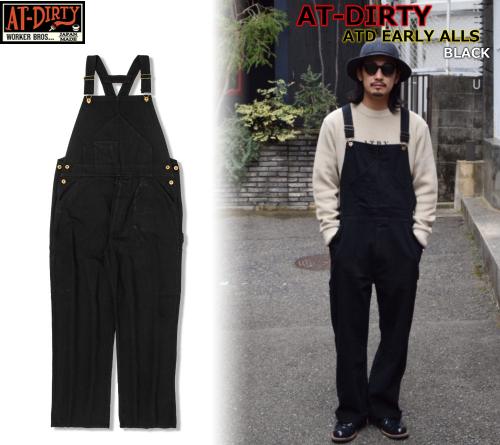 AT-DIRTY ATD EARLY ALLS BLACK(アットダーティ-・ATDアーリー ...