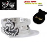 DRESS HIPPY ANCHOR SILVER RING SILVER  (ドレスヒッピー・アンカーシルバーリング・シルバー)