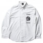 PAWN OLD LOGO SHIRT7301WHIT/BLUE/GRAY(パウン・オールドロゴシャツ・ホワイト/ブルー/グレー)