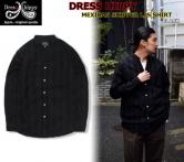 DRESS HIPPY MEXICAN SKIPPER L/S SHIRT BLACK(ドレスヒッピー・メキシカンスキッパーロングスリーブシャツ・ブラック)