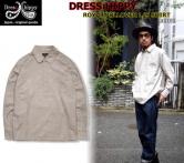 DRESS HIPPY ROYAL PULLOVER L/S SHIRT BEIGE(ドレスヒッピー・ロイヤルプルオーバーロングスリーブシャツ・ベージュ)