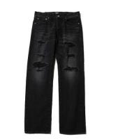 CUTRATE USED DENIM PANTS BLACK(カットレート・ユーズドデニムパンツ・ブラック)