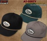 AT-DIRTY ANY DAYS TRUCKERS CAP BLACK/GRAY/GREEN(アットダーティー・エニーディズトラッカーズキャップ・ブラック/グレー/グリーン)