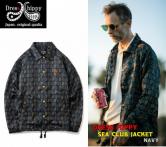 DRESS HIPPY SEA CLUB JACKET  NAVY(ドレスヒッピー・シークラブジャケット・ネイビー)