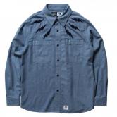 PAWN THUNDER CHAMBRAY SHIRT7302(パウン・サンダーシャンブレーシャツ)