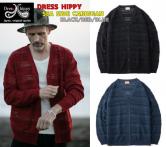 DRESS HIPPY SEA SIDE CARDIGAN  BLACK/RED/BLUE(ドレスヒッピー・シーサイドカーディガン・ブラック/レッド/ブルー)