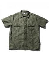 【SALE 40%OFF】 PAWN PUMA FROGG CAMO BDU S/S SHIRT 99201(パウン・プーマフロッグカモBDU半袖シャツ)