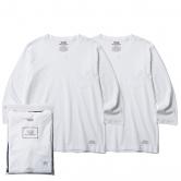 CRIMIE /2P PACK 7TH V-NECK(クライミー・7分袖 2パックVネックTシャツ)