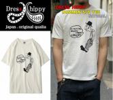DRESS HIPPY JAZZMAN S/S TEE  NATURAL(ドレスヒッピー・ジャズマン半袖Tシャツ・ナチュラル)