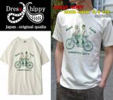 DRESS HIPPY GOOD LUCK S/S TEE  NATURAL(ドレスヒッピー・グッドラック半袖Tシャツ・ナチュラル)