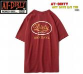AT-DIRTY ANY DAYS S/S TEE  RED(アットダーティー・エニーディズ半袖Tシャツ・レッド)