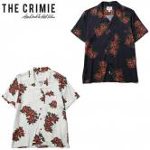 CRIMIE ROSE ALOHA SHORT SHIRT BLACK・WHITE(クライミー・ローズアロハ半袖シャツ・ブラック/ホワイト)