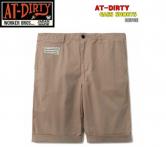 AT-DIRTY GASS SHORTS  BEIGE(アットダーティ-・ゲスショートパンツ・ベージュ)