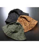 【SALE 30%OFF】CUTRATE ALLOVER PATTERN METRO HAT  BLACK/OLIVE/CAMEL(カットレイト・オールオーバーパターンメトロハット・ブラック/オリーブ/キャメル)