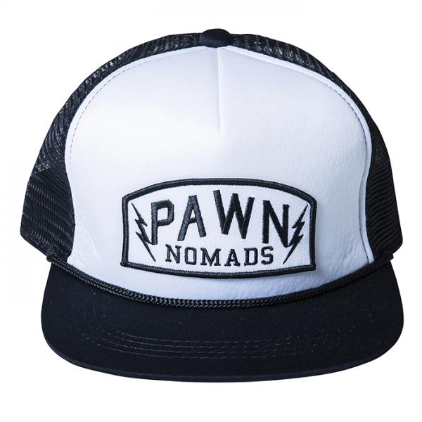 PAWN NOMADS MESH CAP 92907 WHITE/BLACK/NAVY(パウン・ノマドメッシュキャップト・ホワイト/ブラック/ネイビー)