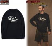 AT-DIRTY ATD RASH GURD BLACK(アットダーティー・ATDラッシュガード・ブラック)