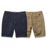 FUCT SSDD CHINO SHORTS 6102 BEIGE/NAVY(ファクト・チノ ショーツ・ベージュ/ネイビー)