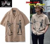 DRESS HIPPYBOXER S/S SHIRT  BEIGE(ドレスヒッピー・ボクサー半袖シャツ・ベージュ)