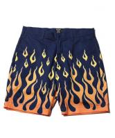 CUTRATE  FLAME SHORT PANTS  NAVY(カットレート・フレームスショートパンツ・ネイビー)