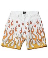 CUTRATE  FLAME SHORT PANTS  WHITE(カットレート・フレームスショートパンツ・ホワイト)