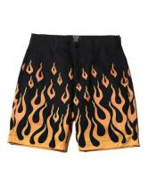 【SALE 40%OFF】CUTRATE  FLAME SHORT PANTS  BLACK(カットレート・フレームスショートパンツ・ブラック)