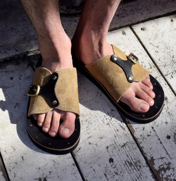 DRESS HIPPY MONTE CARLO D.H - SANDAL BEIGE(ドレスヒッピー ...