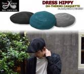 DRESS HIPPY DH-THERMO CASQUETTE   BLACK/GRAY/GREEN(ドレスヒッピー・DHサーモキャスケット・ブラック/グレー/グリーン)