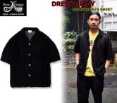 DRESS HIPPY MEMPHIS KNIT SHIRT  BLACK(ドレスヒッピー・メンフィスニットシャツ・ブラック)