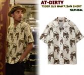 DRESS HIPPY TIGER S/S HAWAIIAN SHIRT NATURAL(ドレスヒッピー・タイガーショートスリーブハワイアンシャツ・ナチュラル)