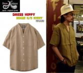 DRESS HIPPY MIAMI S/S SHIRT KHAKI(ドレスヒッピー・マイアミ半袖シャツ・カーキ)