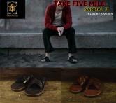 TAKE FIVE MILE "SANDAL Ⅱ" BLACK/BROWN(テイクファイブマイル・サンダル2・ブラック/ブラウン)