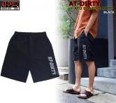 AT-DIRTY ATD BOARD SHORTS BLACK(アットダーティ-・ATDボードショートパンツ・ブラック)