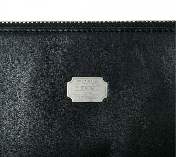 CRIMIE LEATHER CLUTCH BAG BLACK(クライミー・レザークラッチバッグ ...