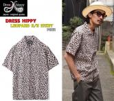 DRESS HIPPYLEOPARD S/S SHIRT PINK(ドレスヒッピー・レオパード半袖シャツ・ピンク)