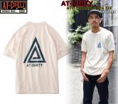 AT-DIRTY ATD TRIANGLE S/S TEE  NATURAL(アットダーティー・ATDトライアングル半袖Tシャツ・ナチュラル)